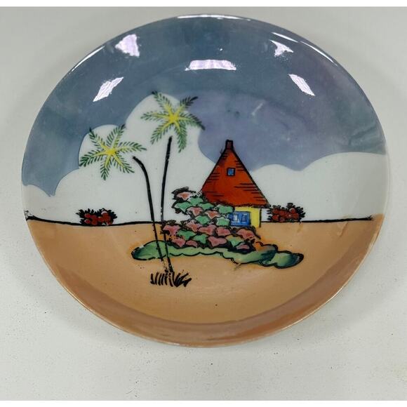 Set of Vintage Japanese Lusterware Plates. KK561 - Picture 2 of 5